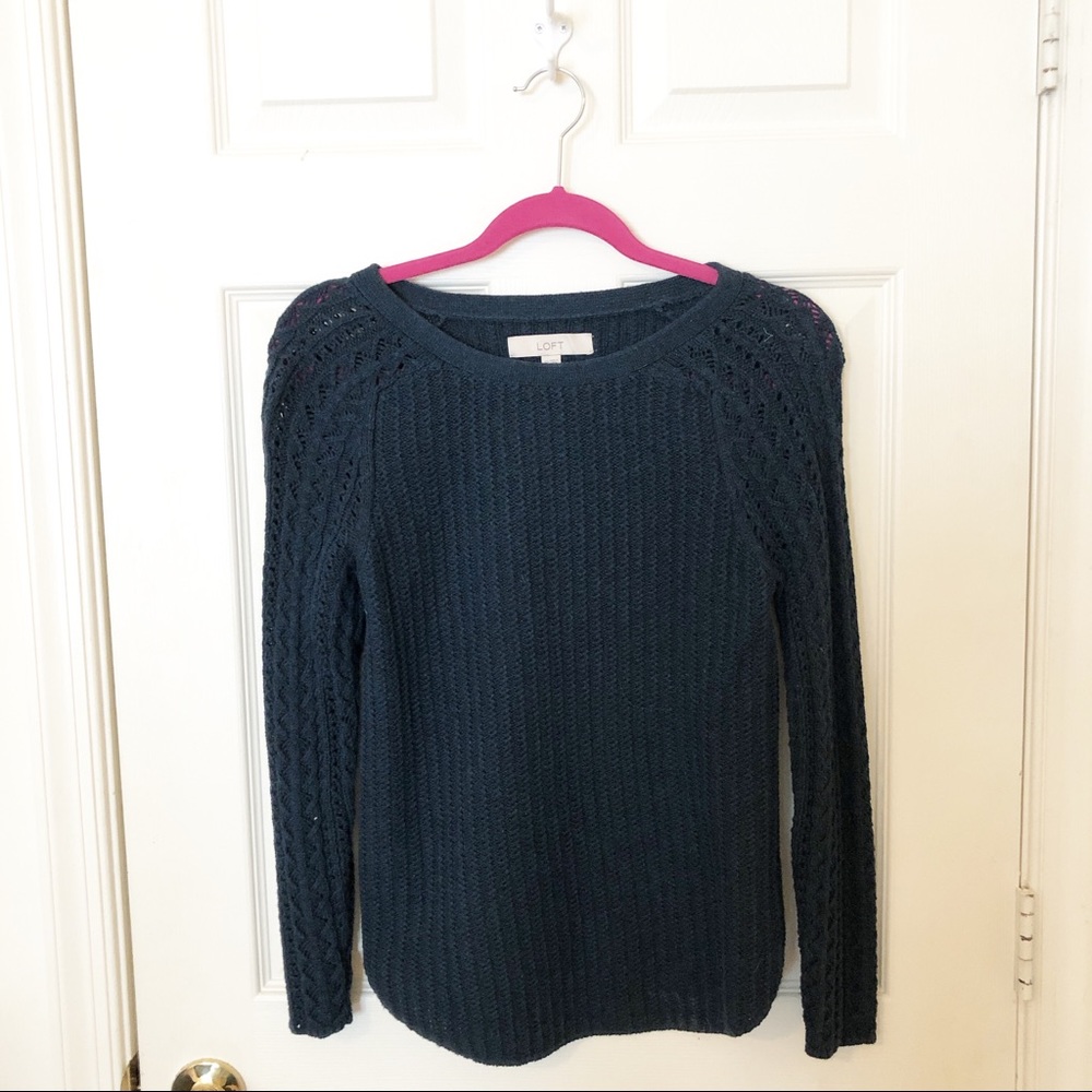 Blue sweater
